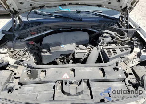 2015 BMW X3 Sdrive28I z USA, uszkodzony, nr VIN 5UXWZ7C57F0M82831